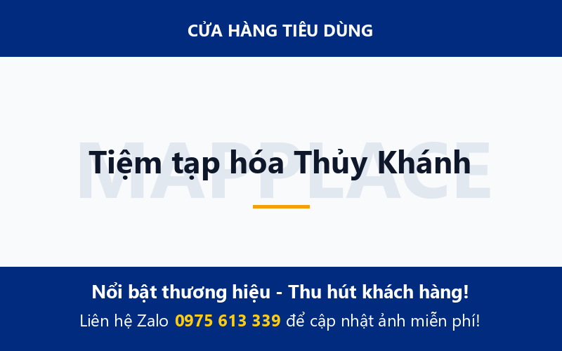 Tiệm tạp hóa Thủy Khánh