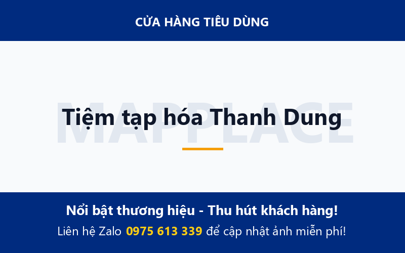 Tiệm tạp hóa Thanh Dung