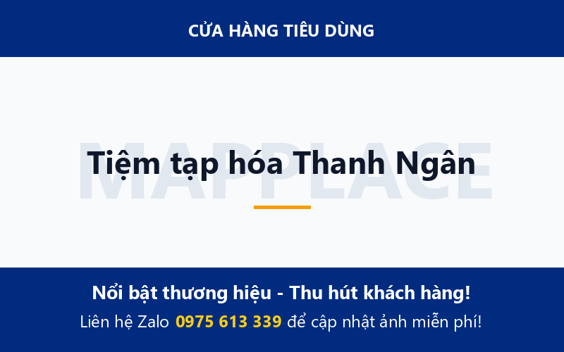 Tiệm tạp hóa Thanh Ngân