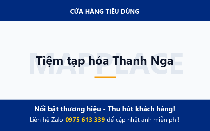 Tiệm tạp hóa Thanh Nga