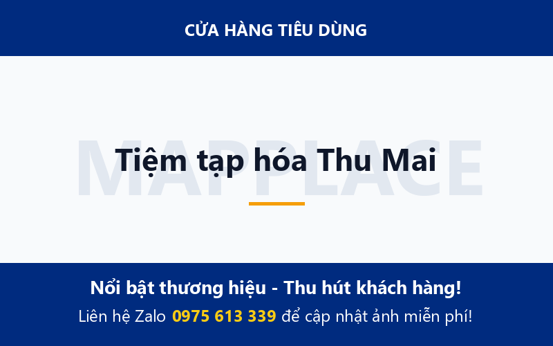 Tiệm tạp hóa Thu Mai