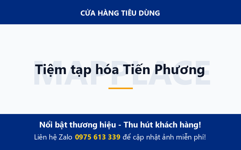 Tiệm tạp hóa Tiến Phương