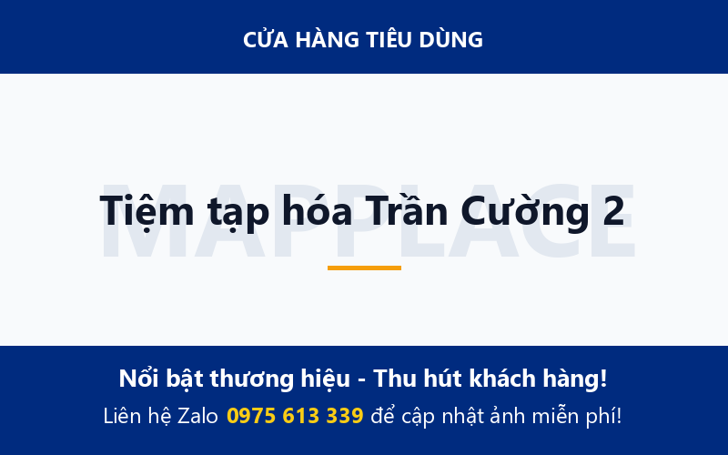 Tiệm tạp hóa Trần Cường 2