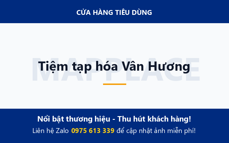 Tiệm tạp hóa Vân Hương