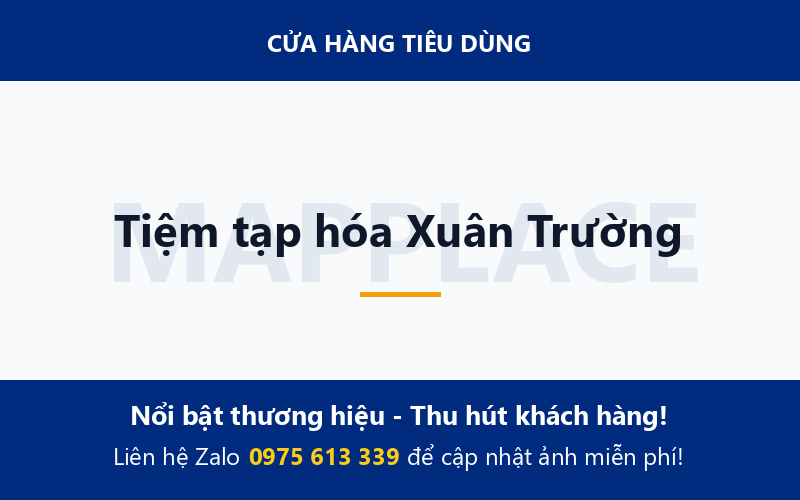 Tiệm tạp hóa Xuân Trường
