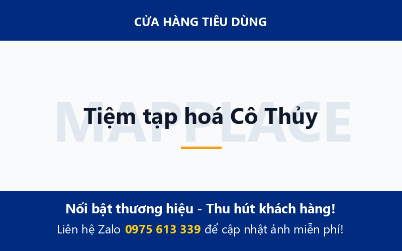 Tiệm tạp hoá Cô Thủy