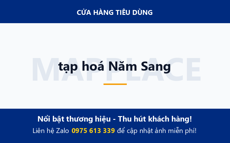 tạp hoá Năm Sang