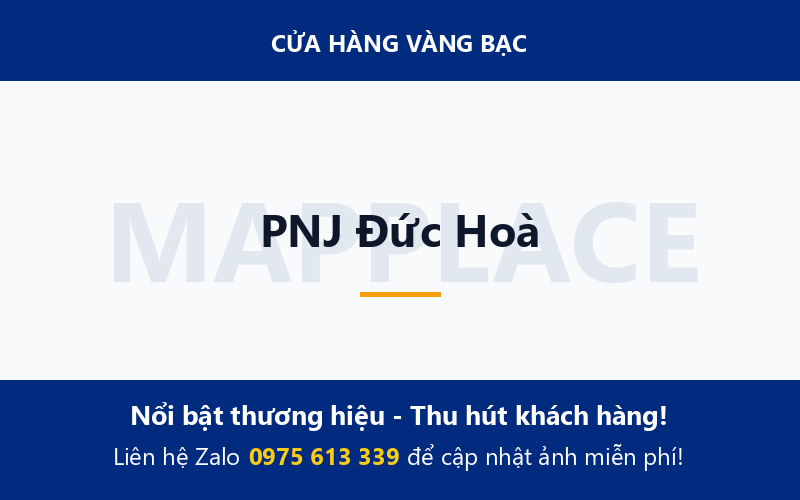 PNJ Đức Hoà