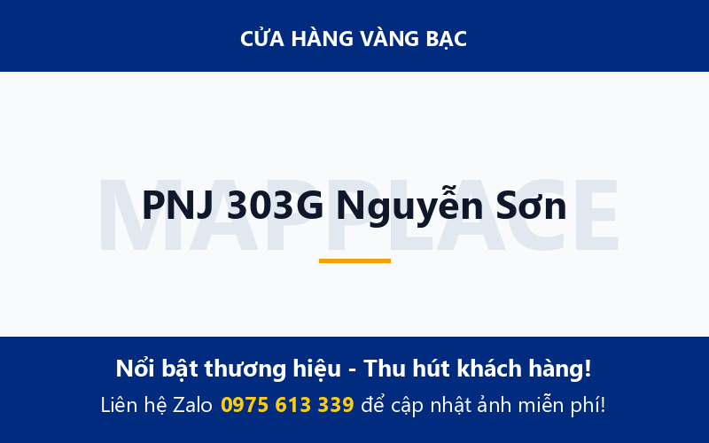PNJ 303G Nguyễn Sơn