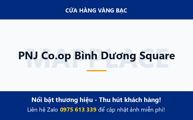 PNJ Co.op Bình Dương Square