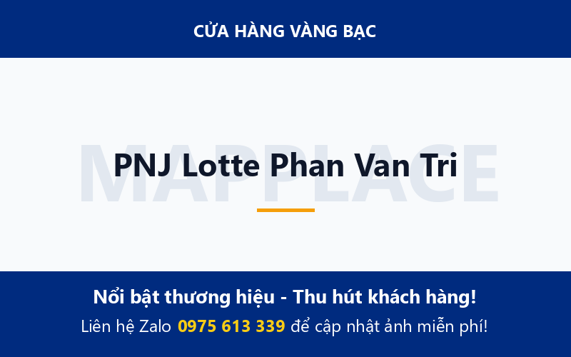 PNJ Lotte Phan Van Tri