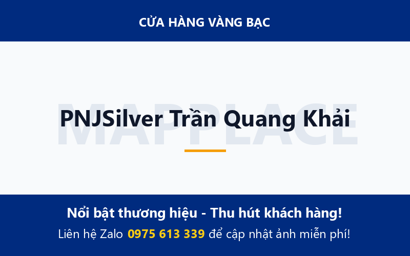 PNJSilver Trần Quang Khải