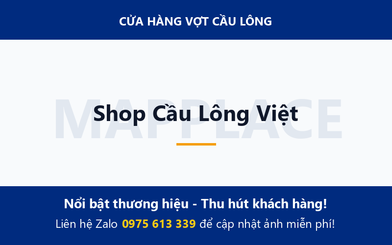 Shop Cầu Lông Việt
