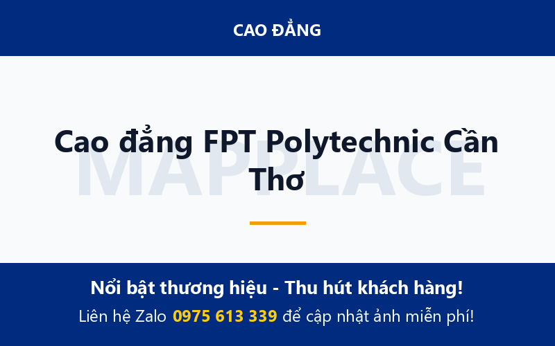 Cao đẳng FPT Polytechnic Cần Thơ