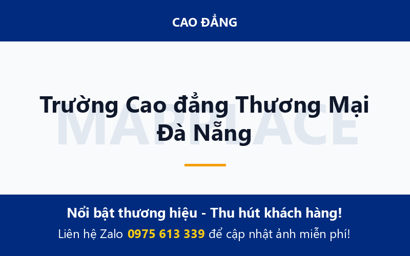 Trường Cao đẳng Thương Mại Đà Nẵng