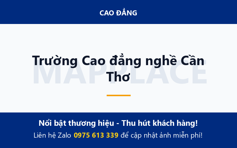 Trường Cao đẳng nghề Cần Thơ