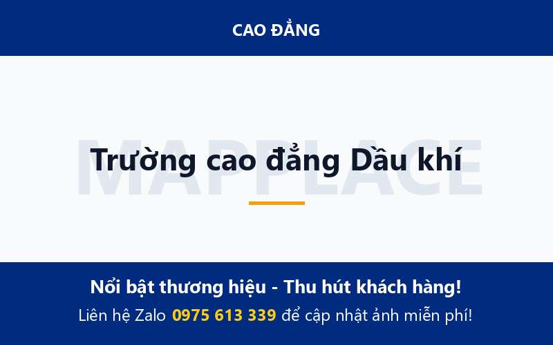 Trường cao đẳng Dầu khí