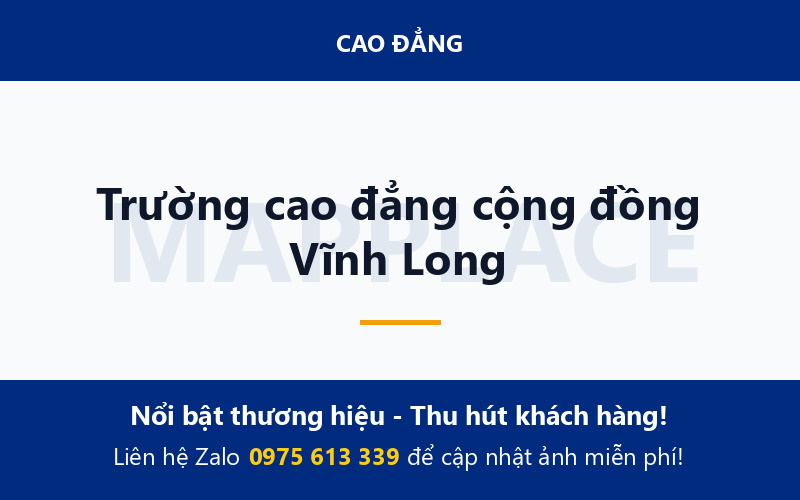 Trường cao đẳng cộng đồng Vĩnh Long