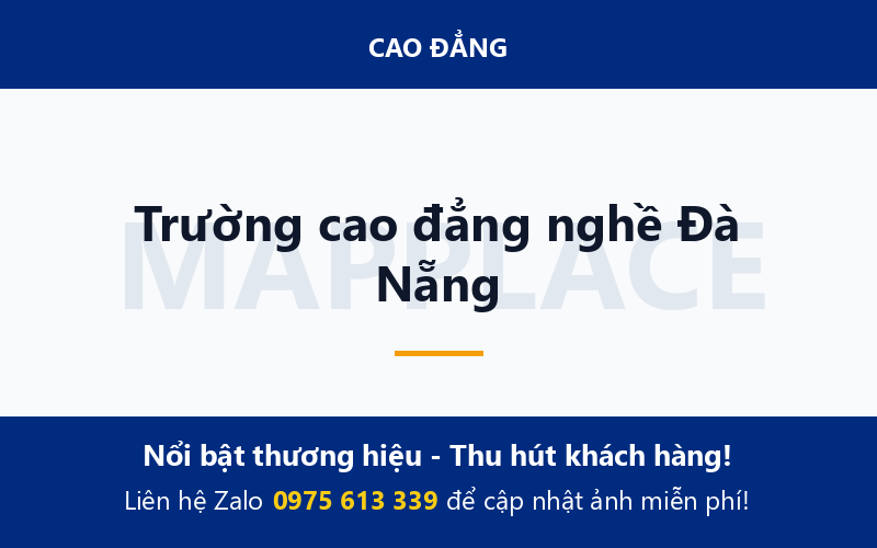 Trường cao đẳng nghề Đà Nẵng