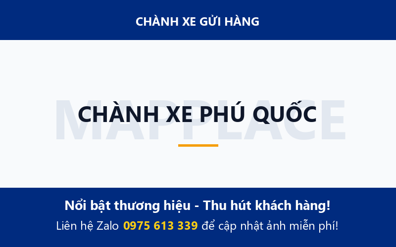 CHÀNH XE PHÚ QUỐC