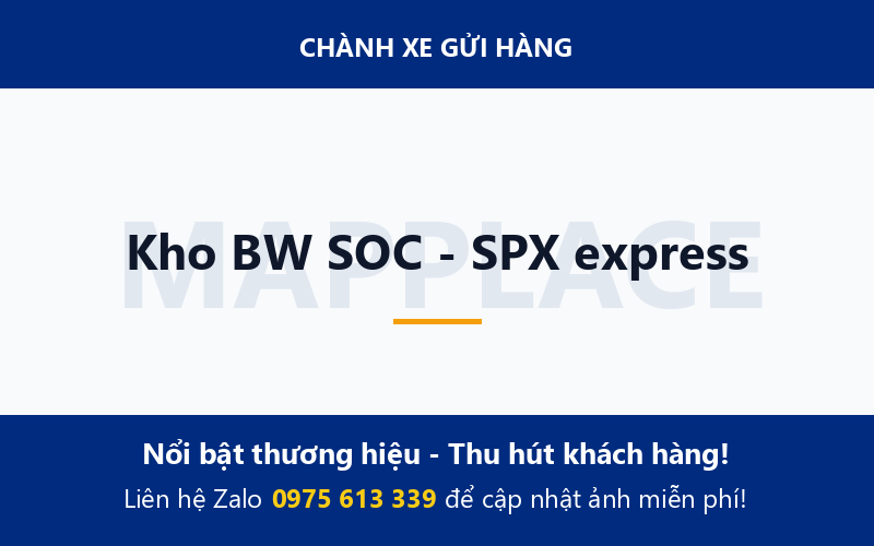 Kho BW SOC - SPX express