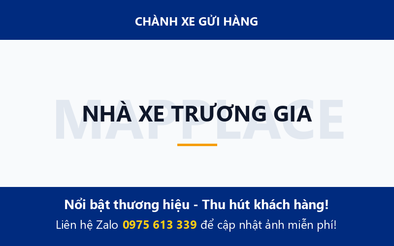 NHÀ XE TRƯƠNG GIA