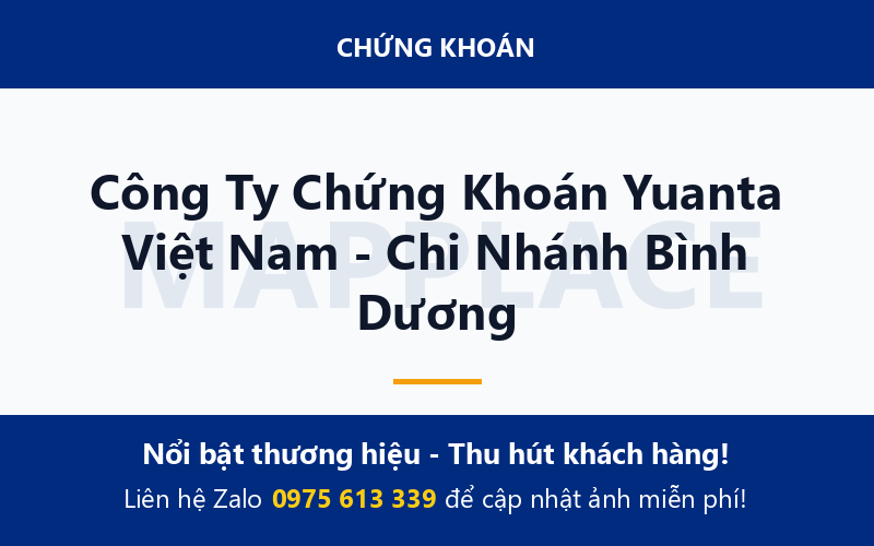 Công Ty Chứng Khoán Yuanta Việt Nam - Chi Nhánh Bình Dương