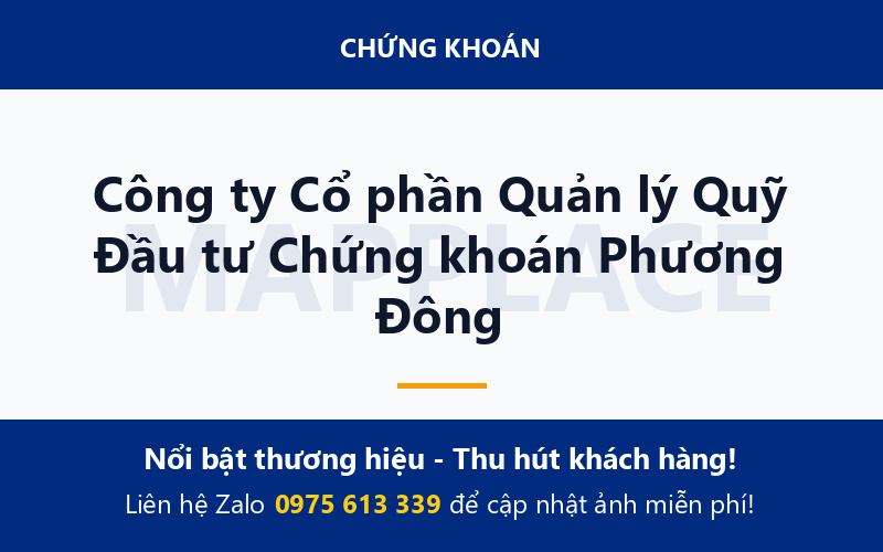 Công ty Cổ phần Quản lý Quỹ Đầu tư Chứng khoán Phương Đông