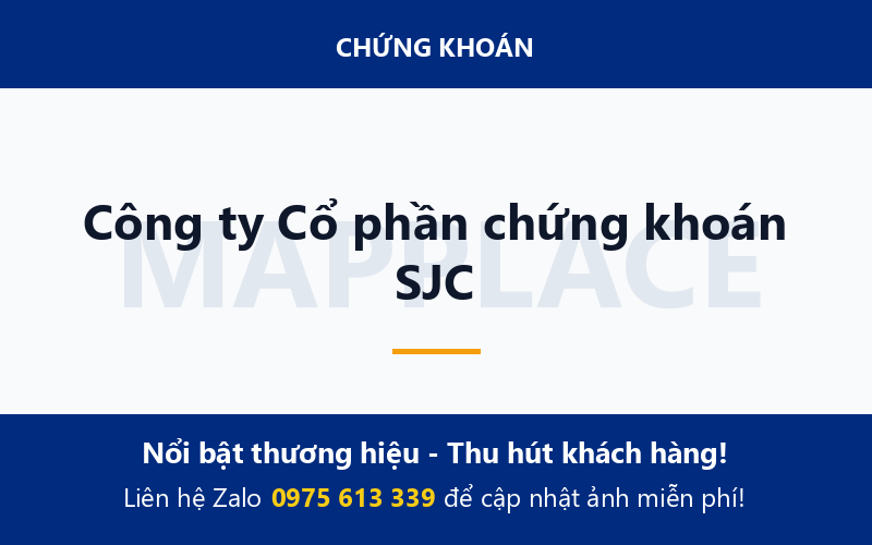 Công ty Cổ phần chứng khoán SJC