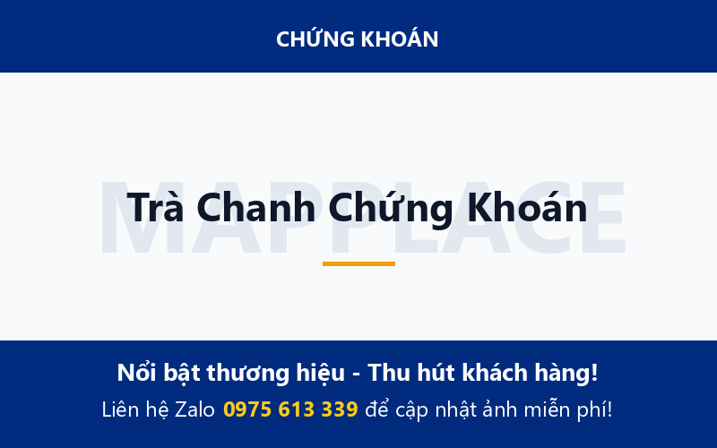 Trà Chanh Chứng Khoán