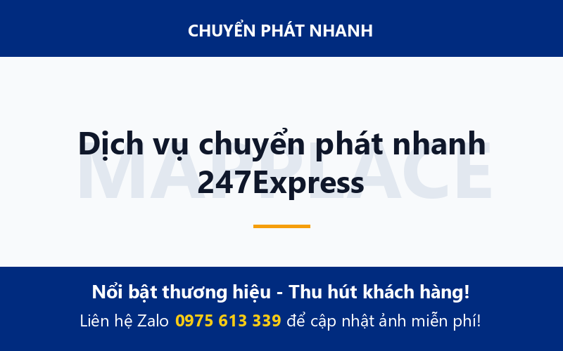 Dịch vụ chuyển phát nhanh 247Express