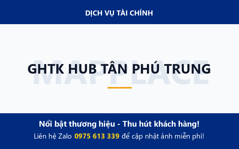 GHTK HUB TÂN PHÚ TRUNG