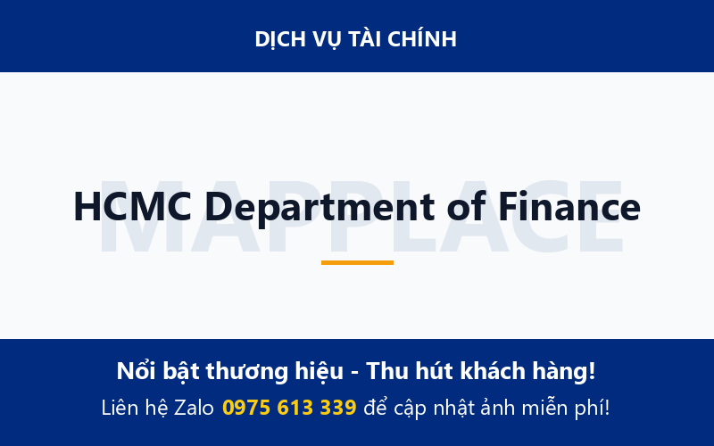 HCMC Department of Finance