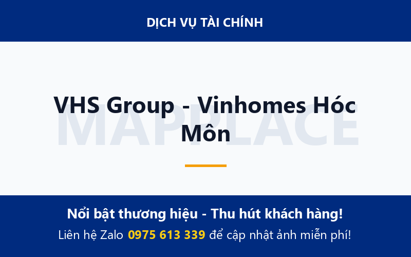 VHS Group - Vinhomes Hóc Môn