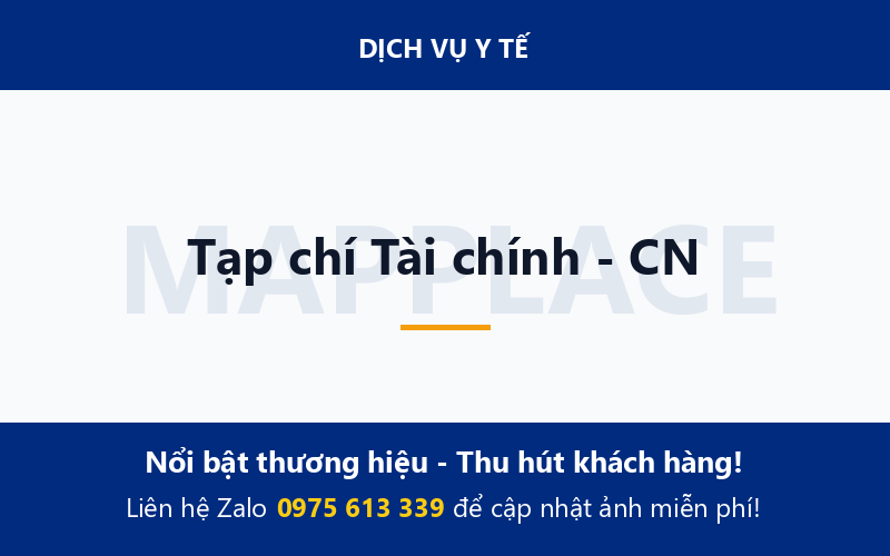 Tạp chí Tài chính - CN