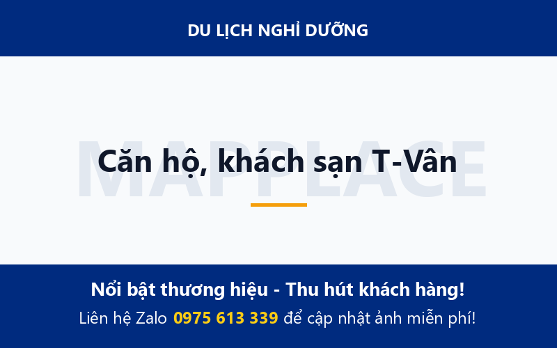 Căn hộ, khách sạn T-Vân