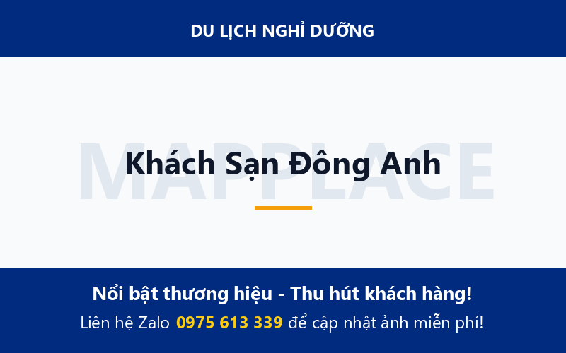 Khách Sạn Đông Anh