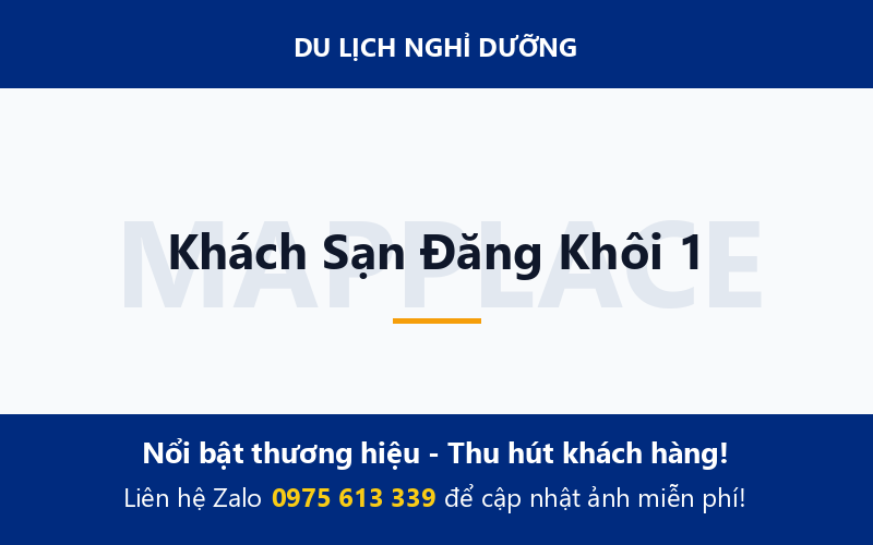 Khách Sạn Đăng Khôi 1