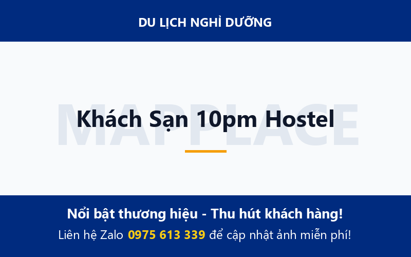 Khách Sạn 10pm Hostel