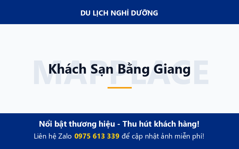 Khách Sạn Bằng Giang