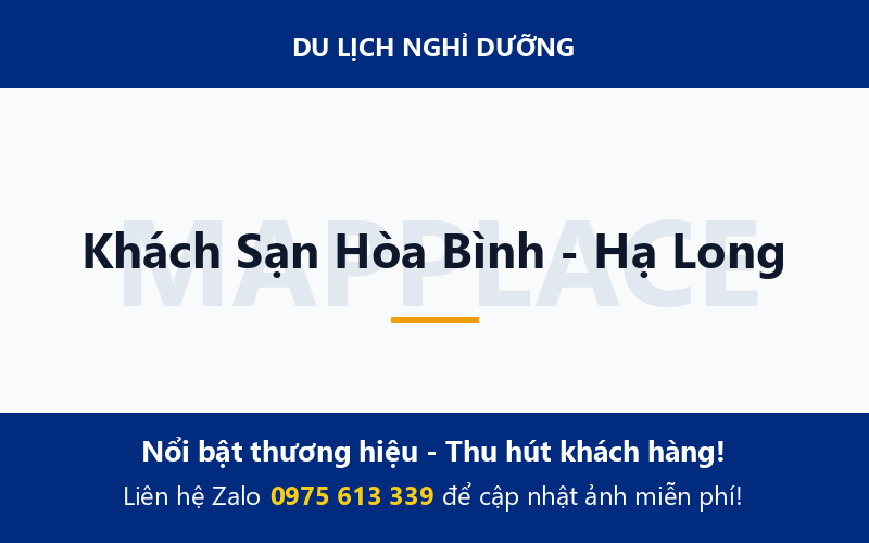 Khách Sạn Hòa Bình - Hạ Long