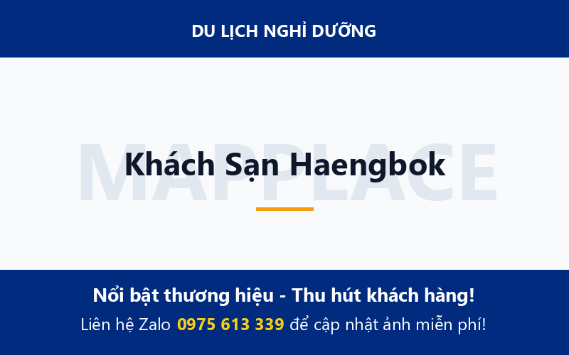 Khách Sạn Haengbok