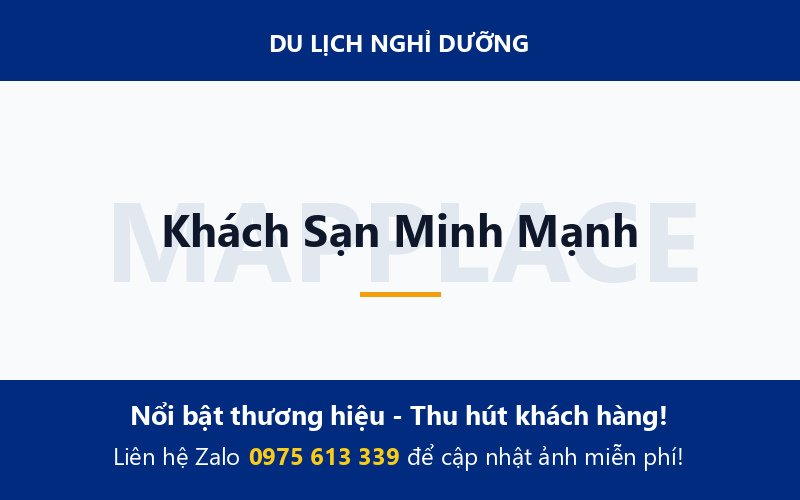 Khách Sạn Minh Mạnh