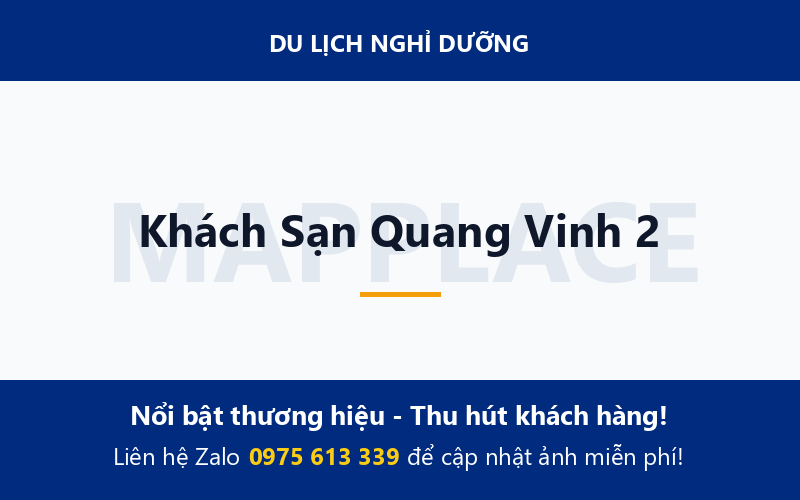 Khách Sạn Quang Vinh 2