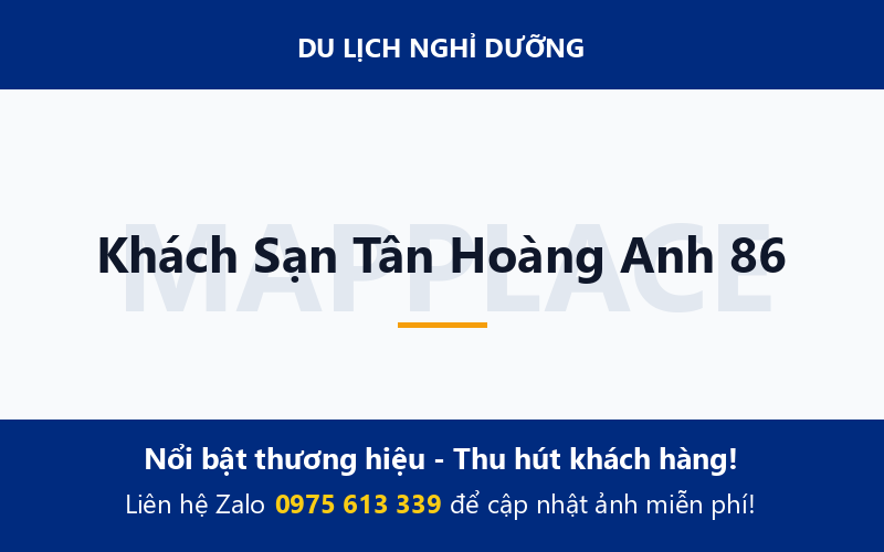 Khách Sạn Tân Hoàng Anh 86
