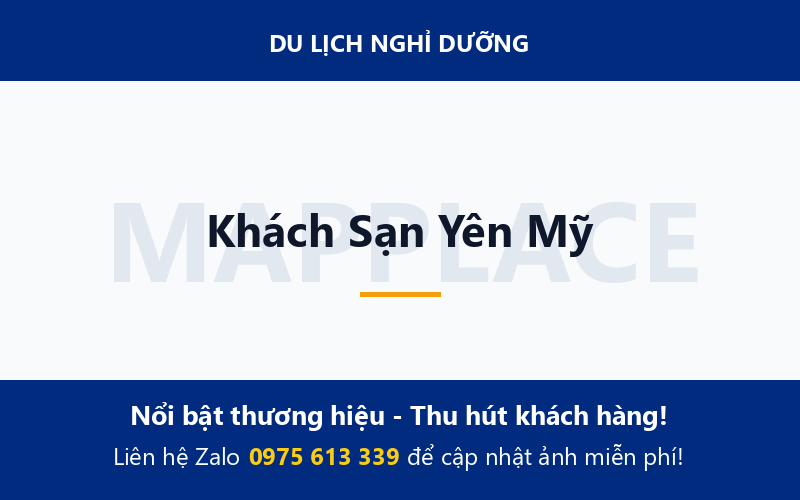 Khách Sạn Yên Mỹ