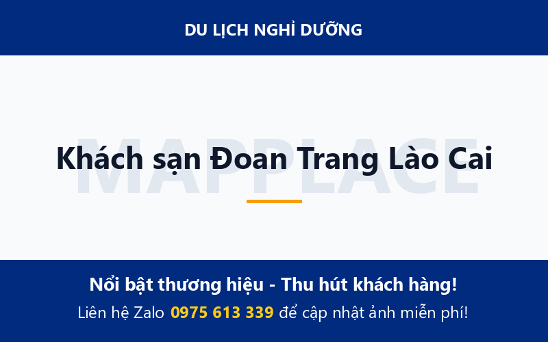 Khách sạn Đoan Trang Lào Cai