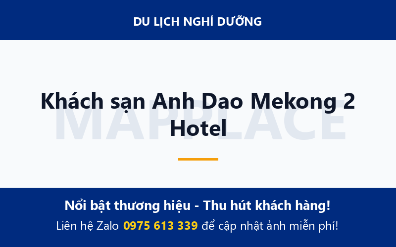 Khách sạn Anh Dao Mekong 2 Hotel