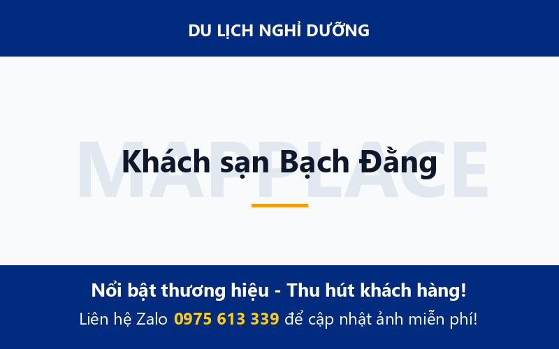 Khách sạn Bạch Đằng