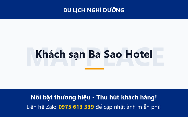 Khách sạn Ba Sao Hotel